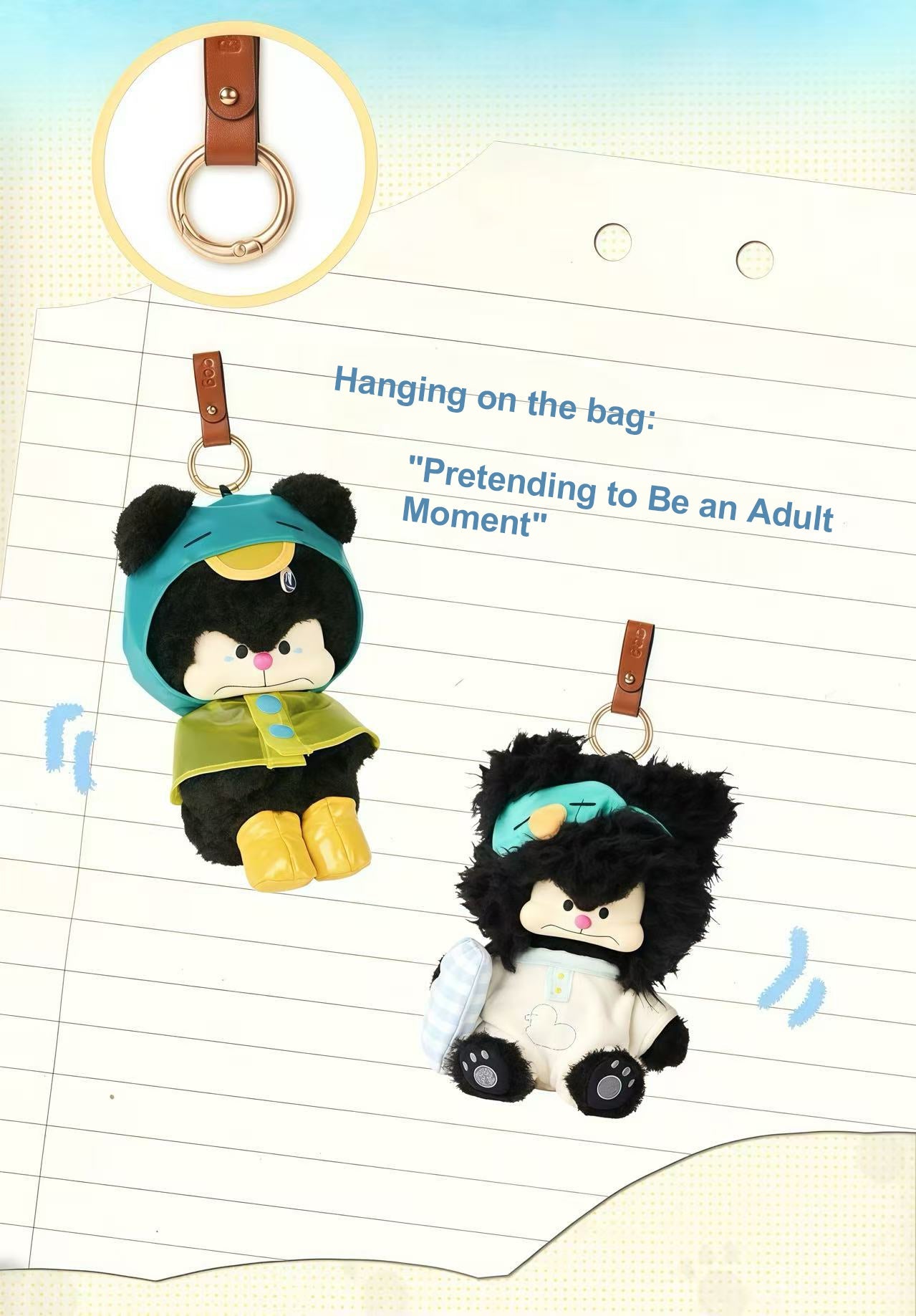 Bobo Nuts | Oli Up Plush Toy Bag Charm 
