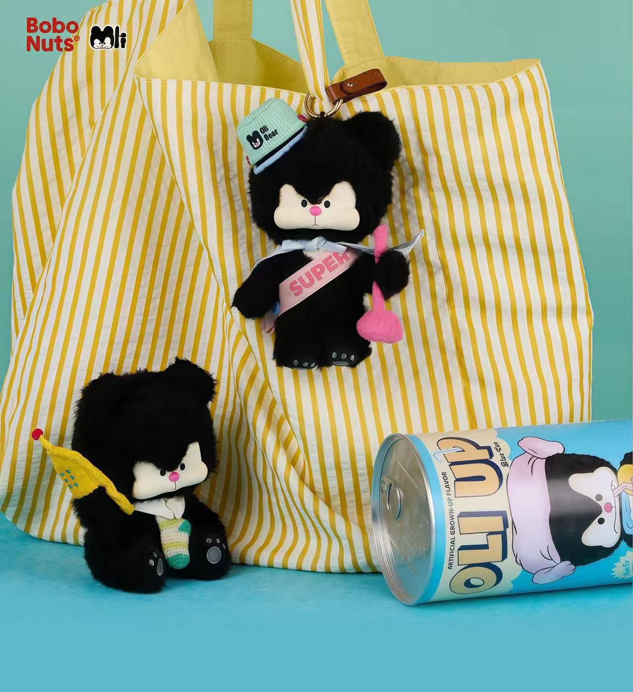 Bobo Nuts | Oli Up Plush Toy Bag Charm 