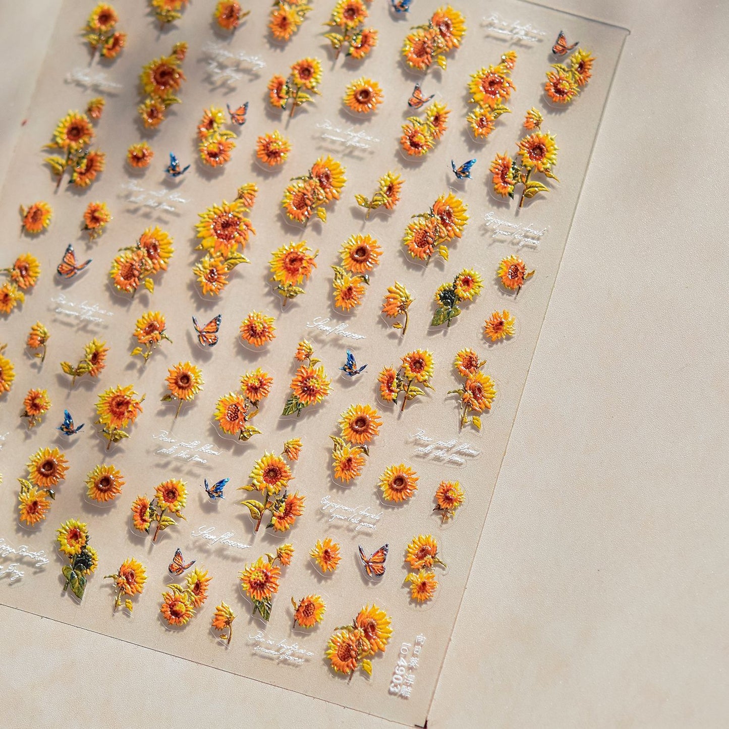Hello Claws | Sunflower Nail Deco Sticker