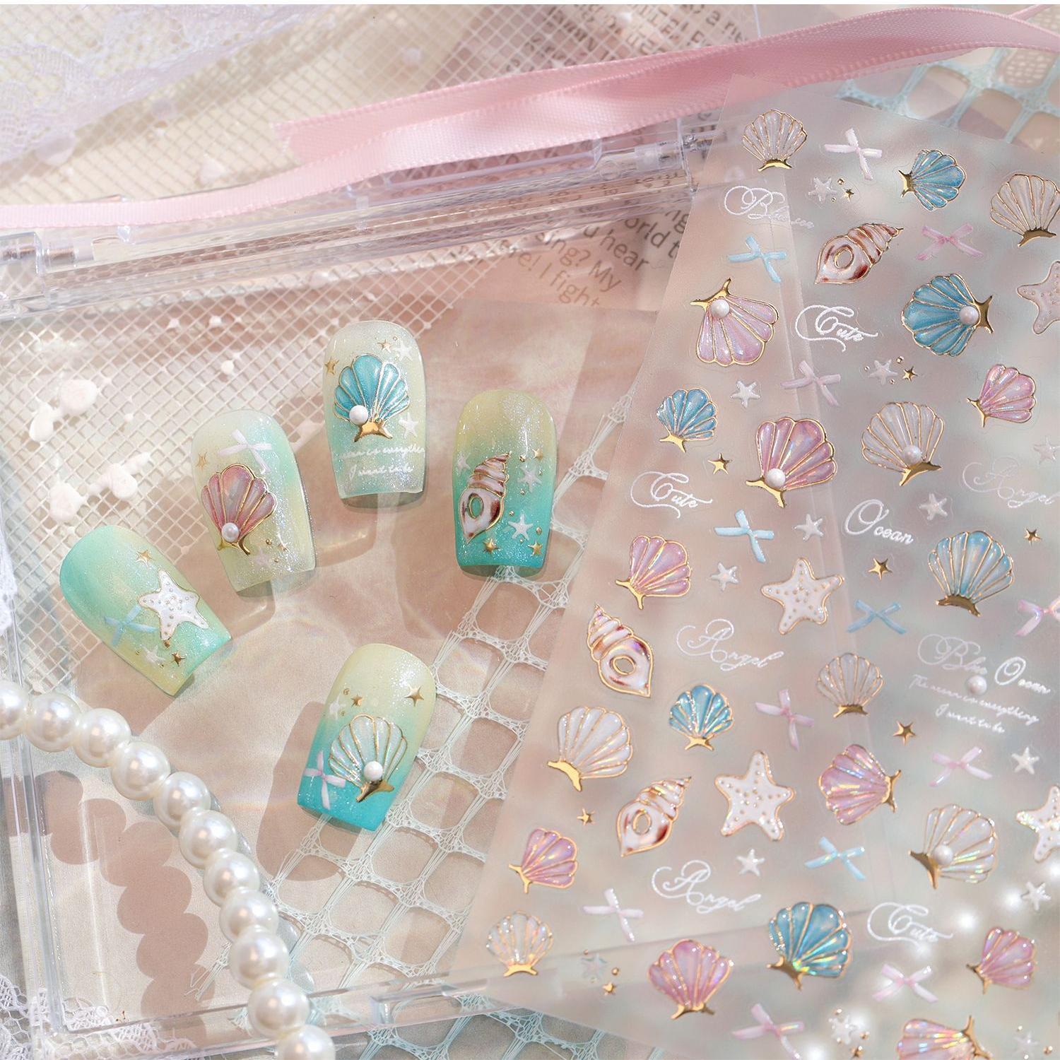 Hello Claws | Summer Ocean Salty Nail Deco Sticker 