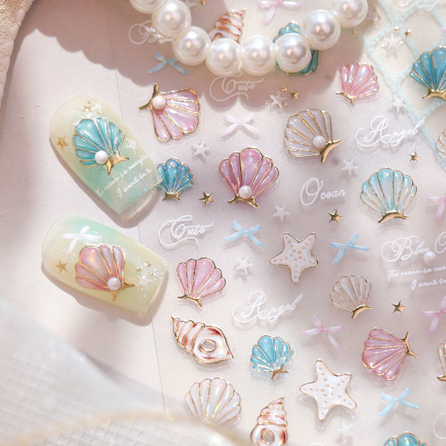 Hello Claws | Summer Ocean Salty Nail Deco Sticker 