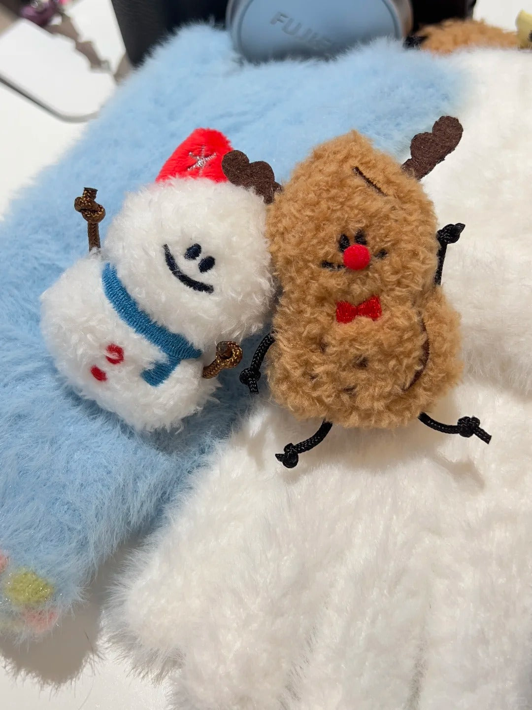 Unbeständiger Plan | Mini-Erdnuss-Weihnachtsschlüsselanhänger