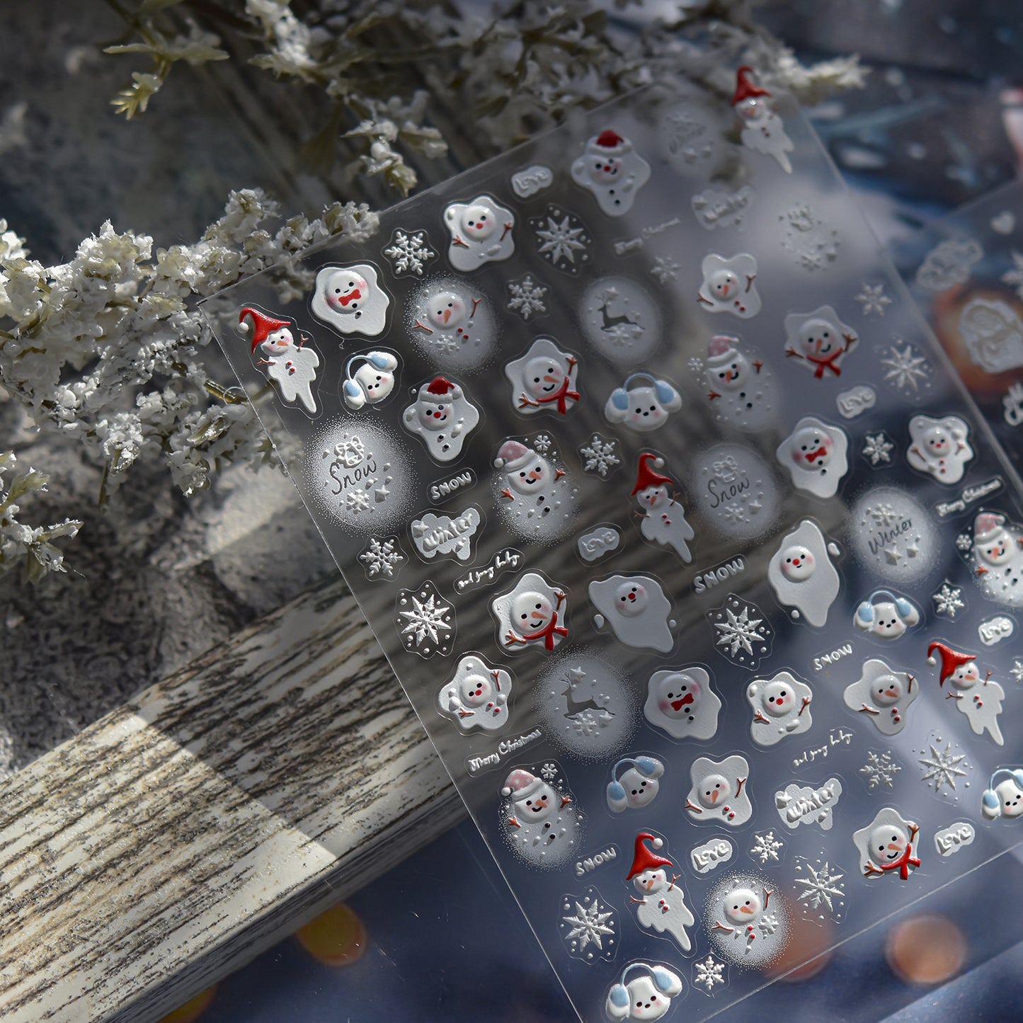 Hello Claws | Snow Nail Deco Sticker