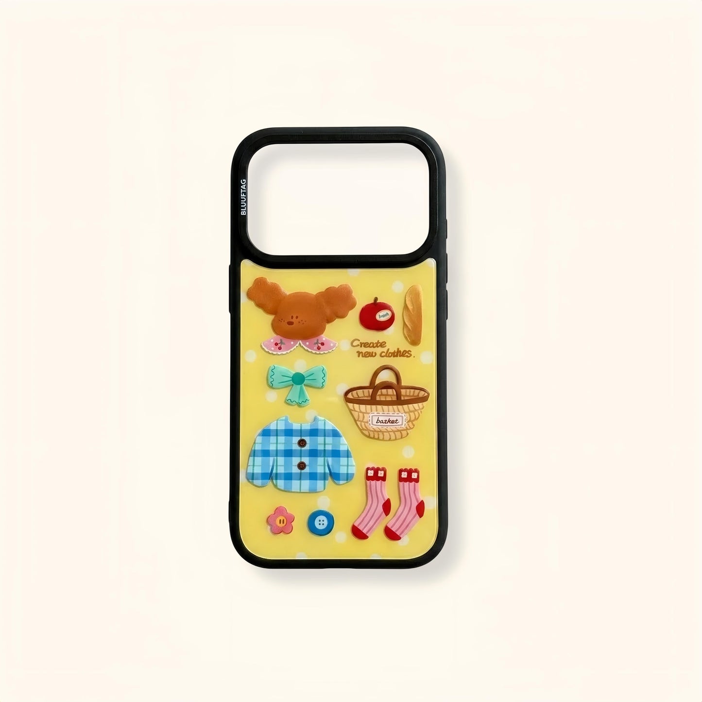 Bluuf Tag | Spring Wardrobe Black Phone Case 