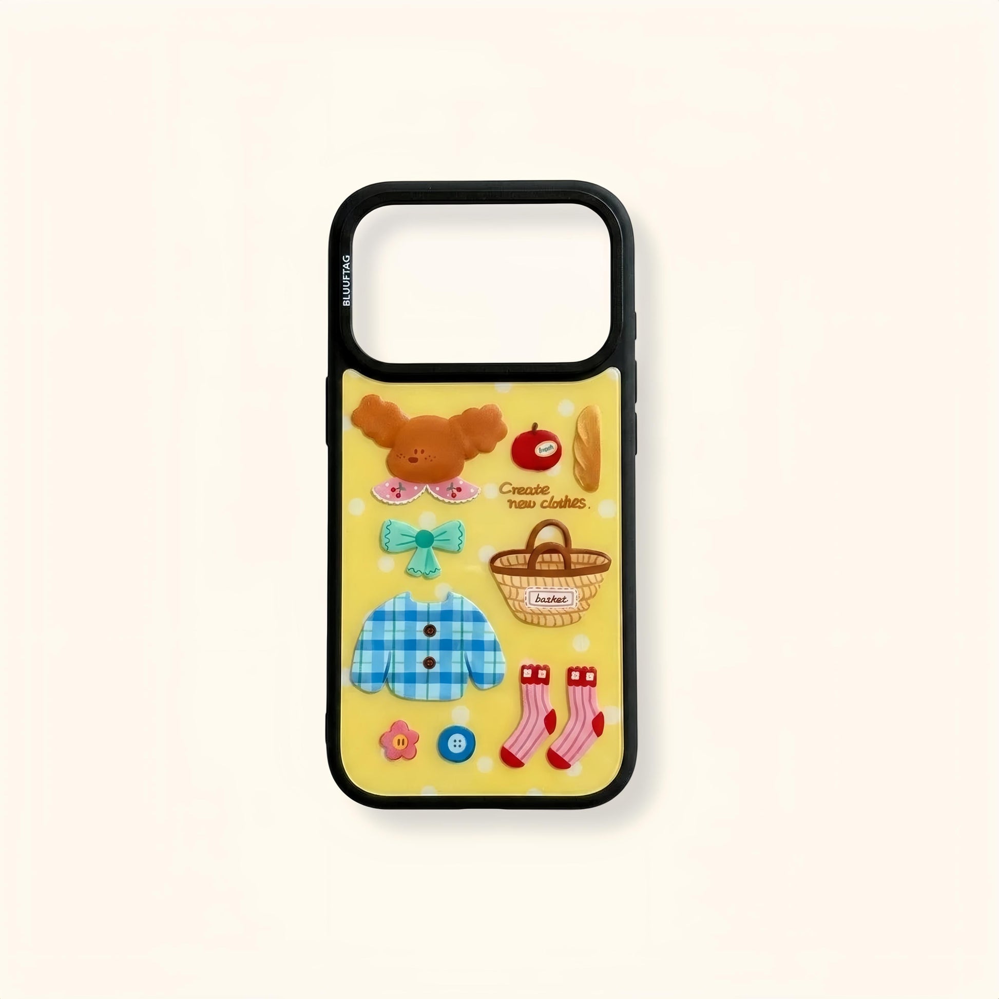 Bluuf Tag | Spring Wardrobe Black Phone Case 