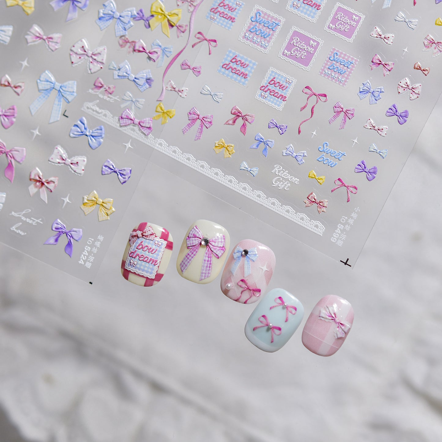 Hello Claws | Bowknot Dream Nail Deco Sticker