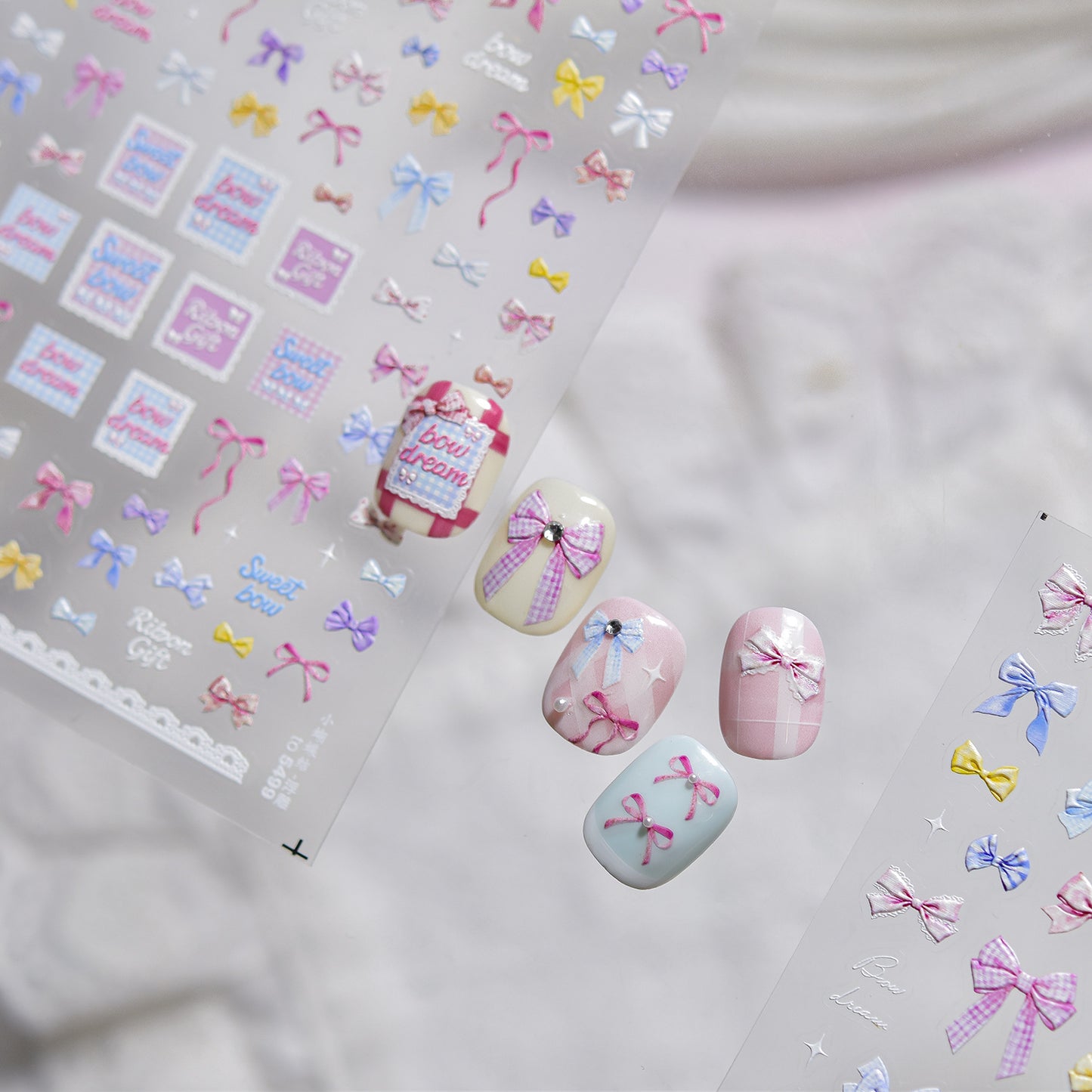 Hello Claws | Bowknot Dream Nail Deco Sticker