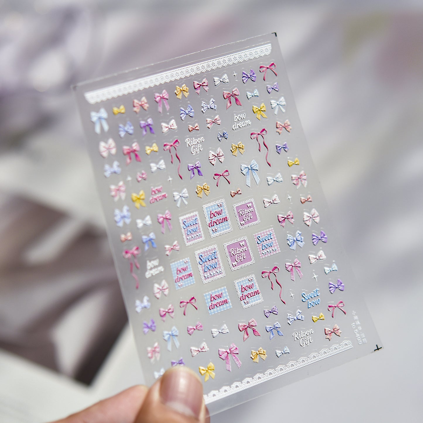 Hello Claws | Bowknot Dream Nail Deco Sticker