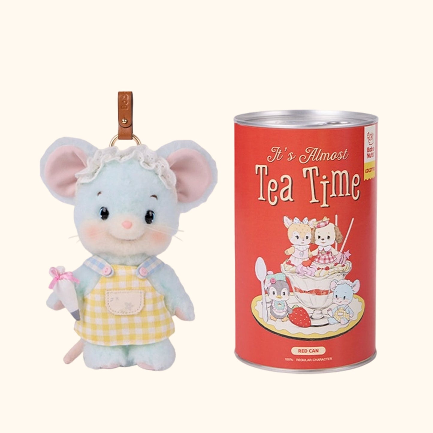 Bobo Nuts | It's Almost Tea Time Plush Toy Bag Charm 