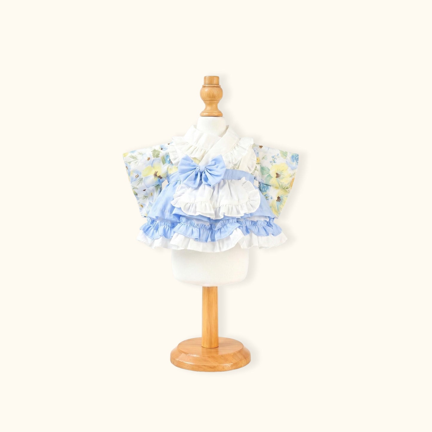 Sewing | Blue Enchantress Doll Lolita Kimono Dress 