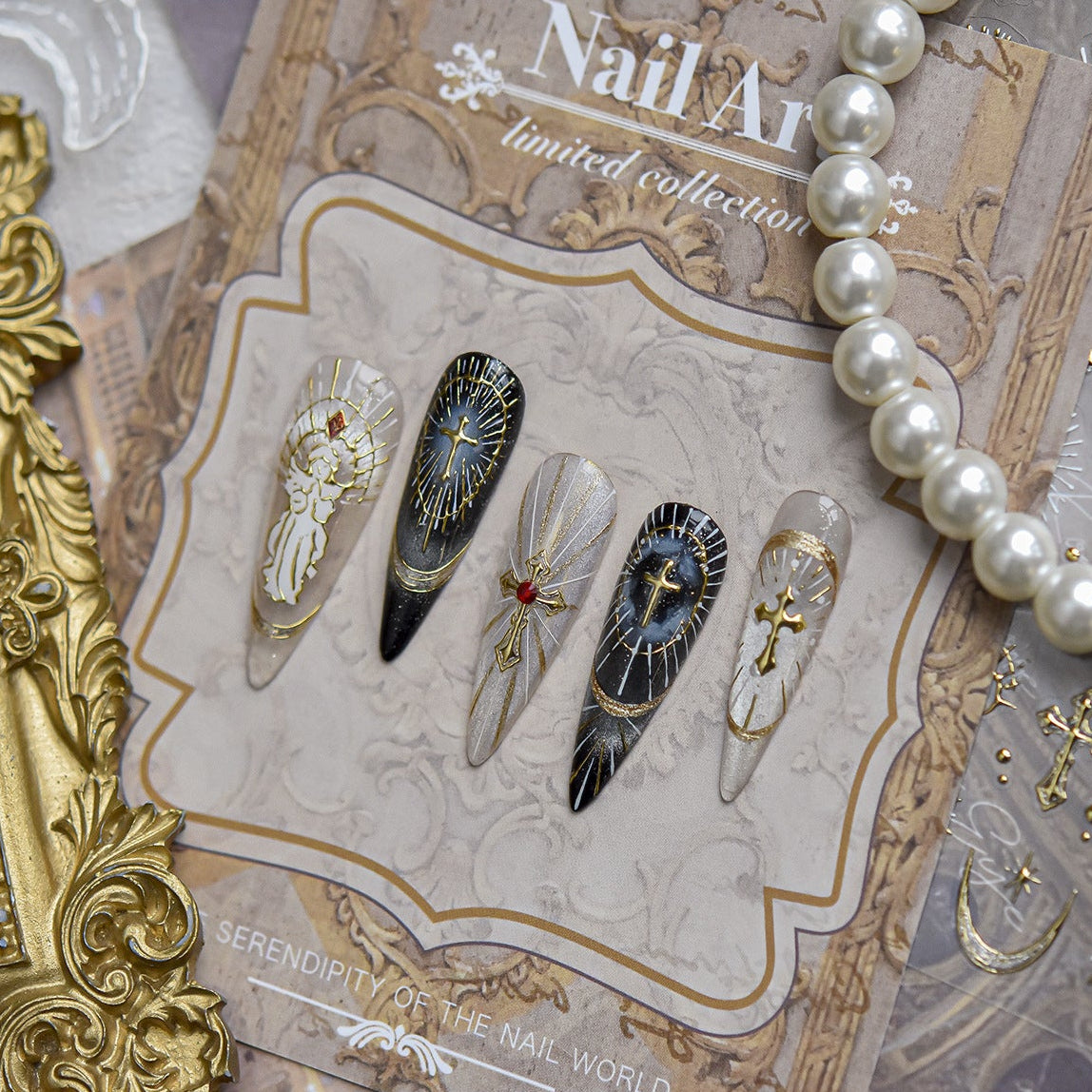 Hello Claws | Holy Light Jesus Nail Deco Sticker