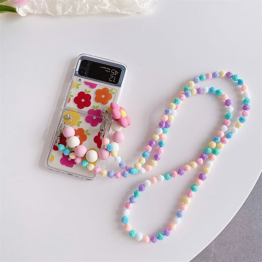 Summer Flower Samsung Galaxy Z Flip Phone Case