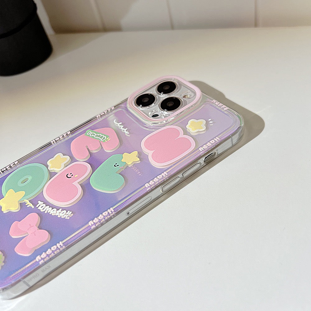 Aurora Hello Tomato iPhone case