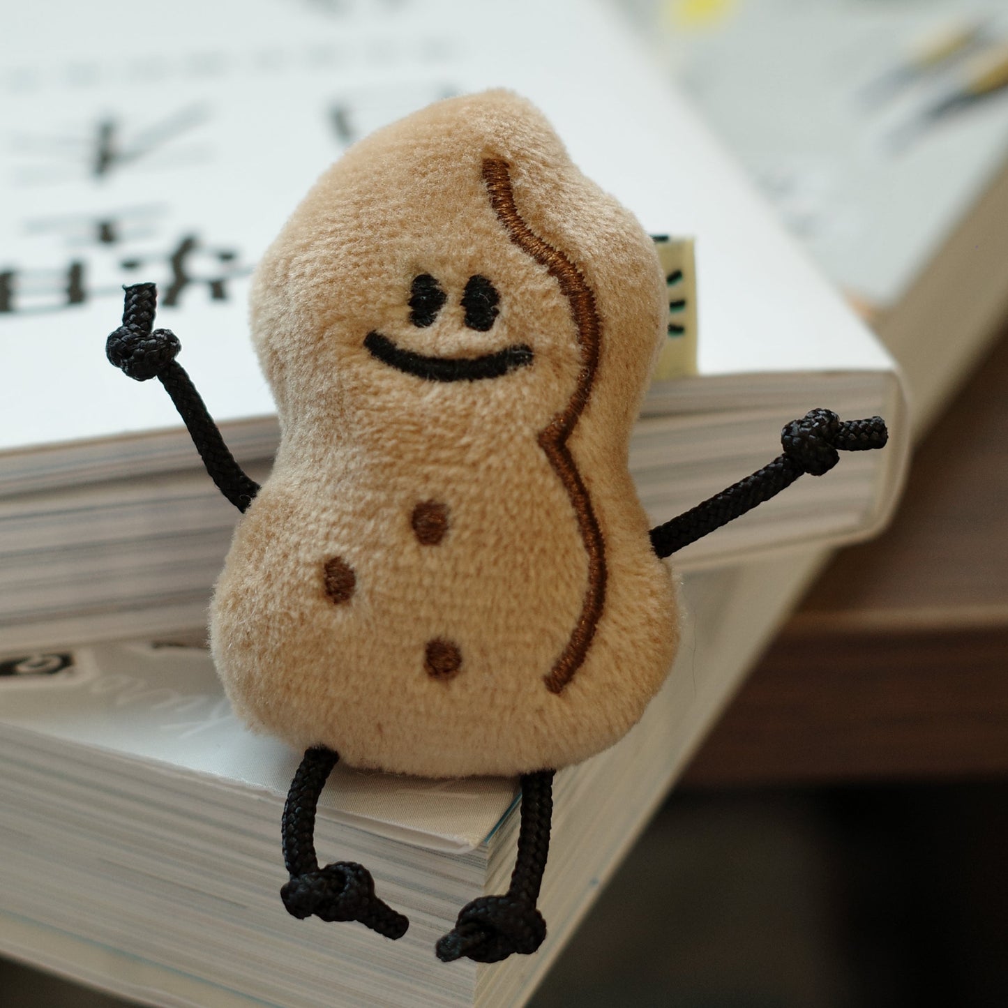 Fickle Plan | Mini Peanut Bookmark