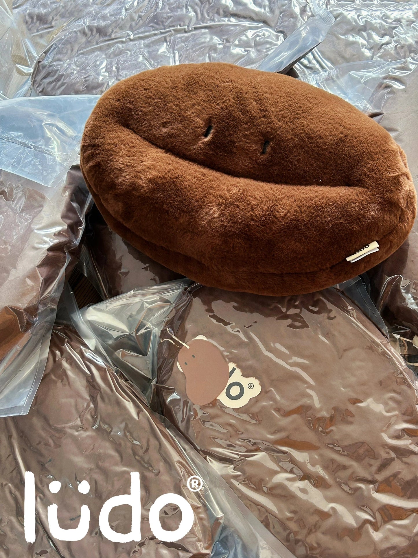 lüdo | Coffee Bean Plush Toy 