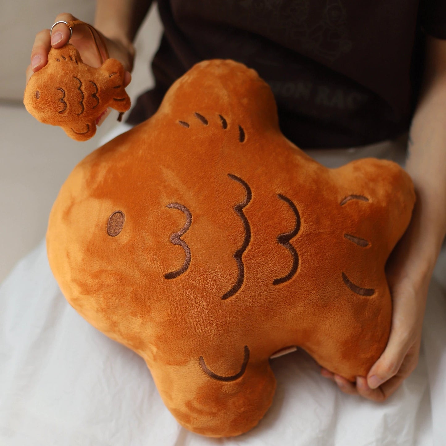 Daily White | Taiyaki Plush Pillow