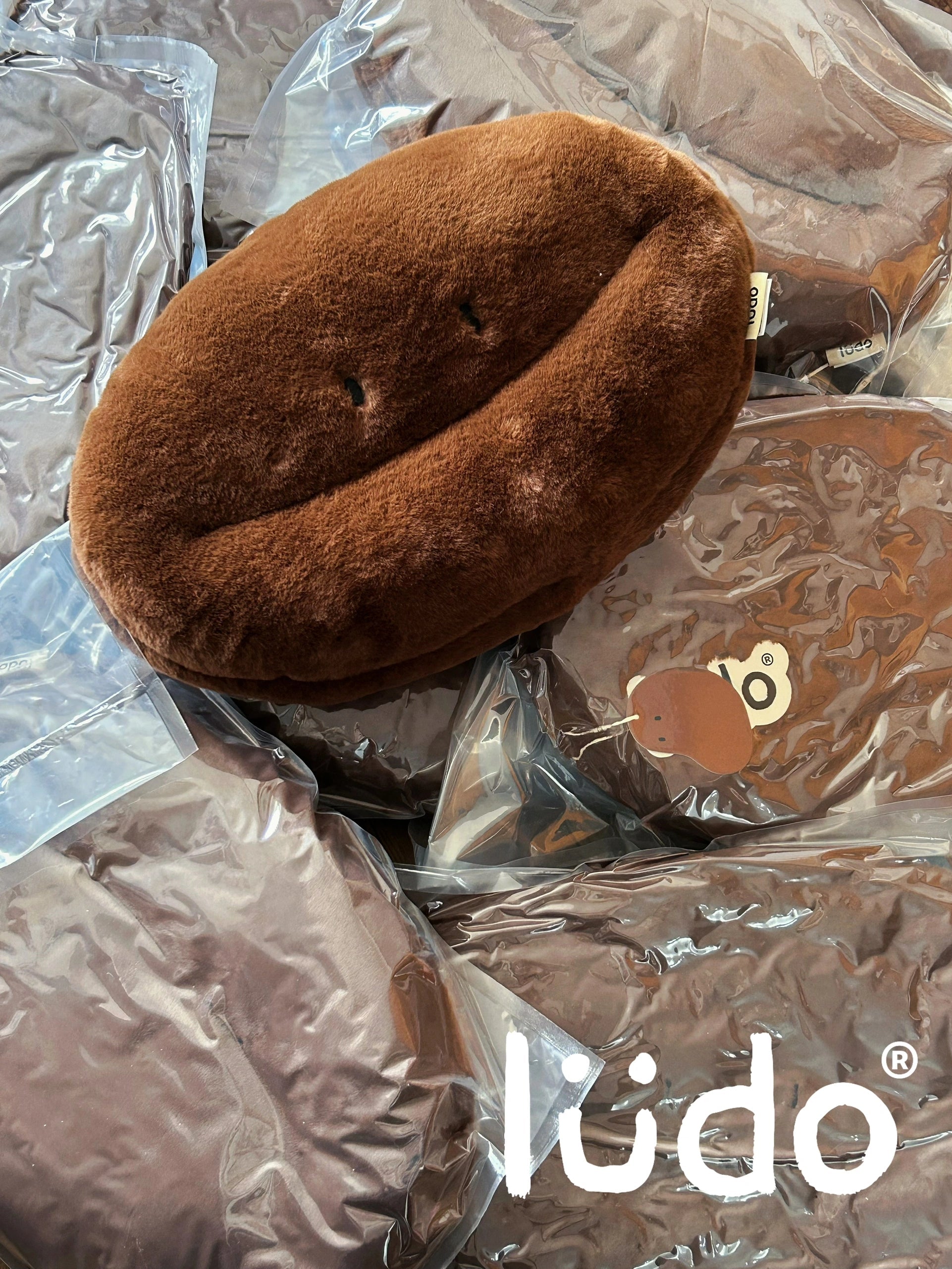 lüdo | Coffee Bean Plush Toy 