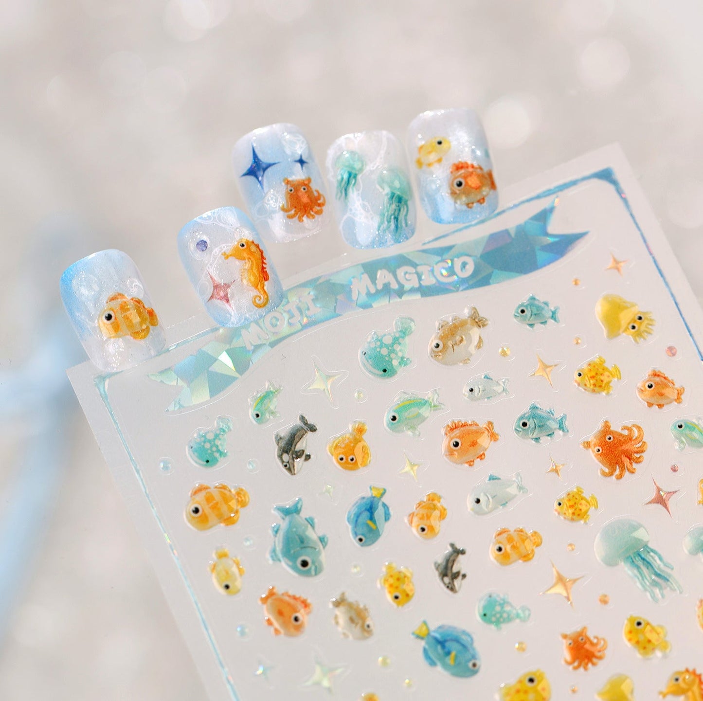 Hello Claws | Under The Sea Nail Deco Sticker 