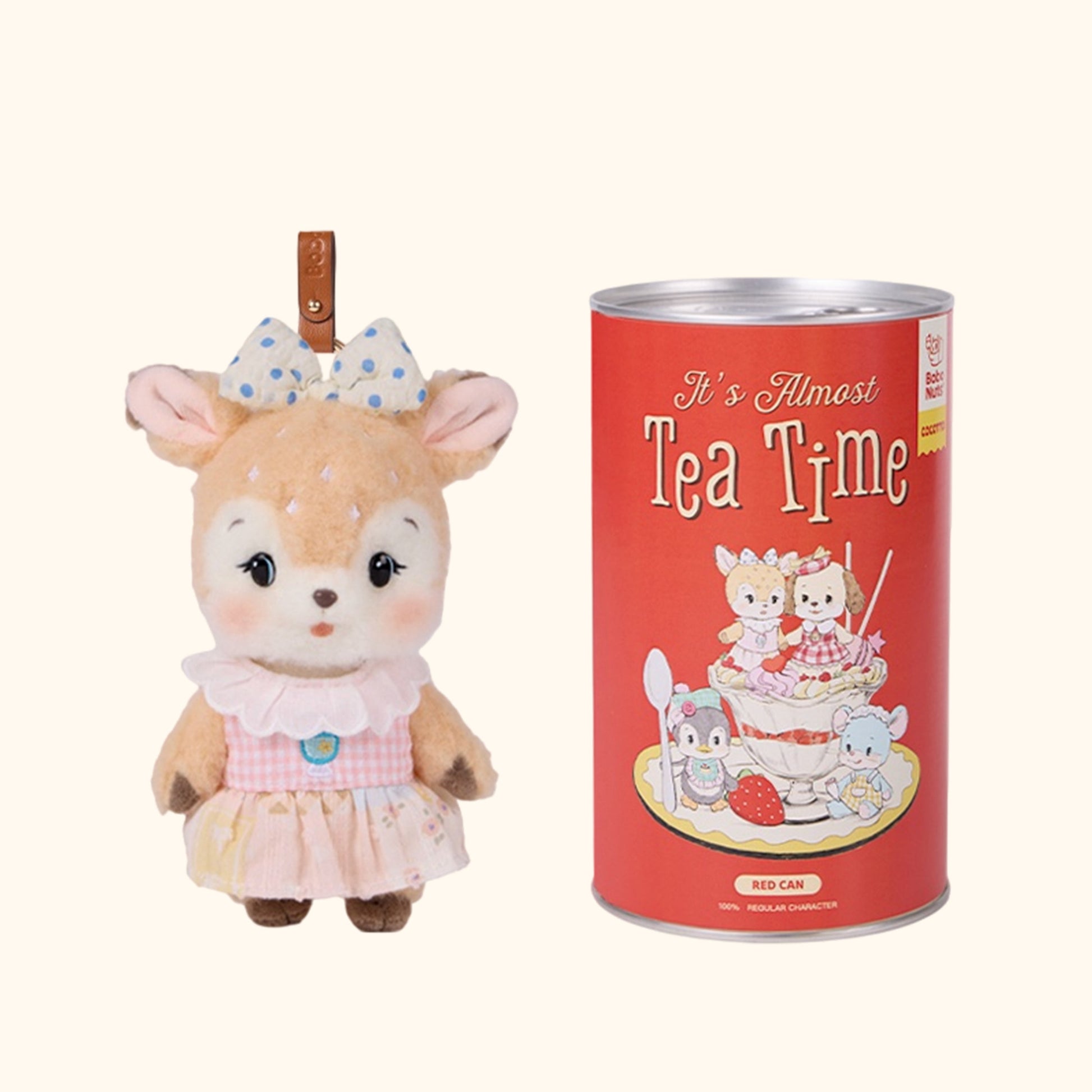 Bobo Nuts | It's Almost Tea Time Plush Toy Bag Charm 