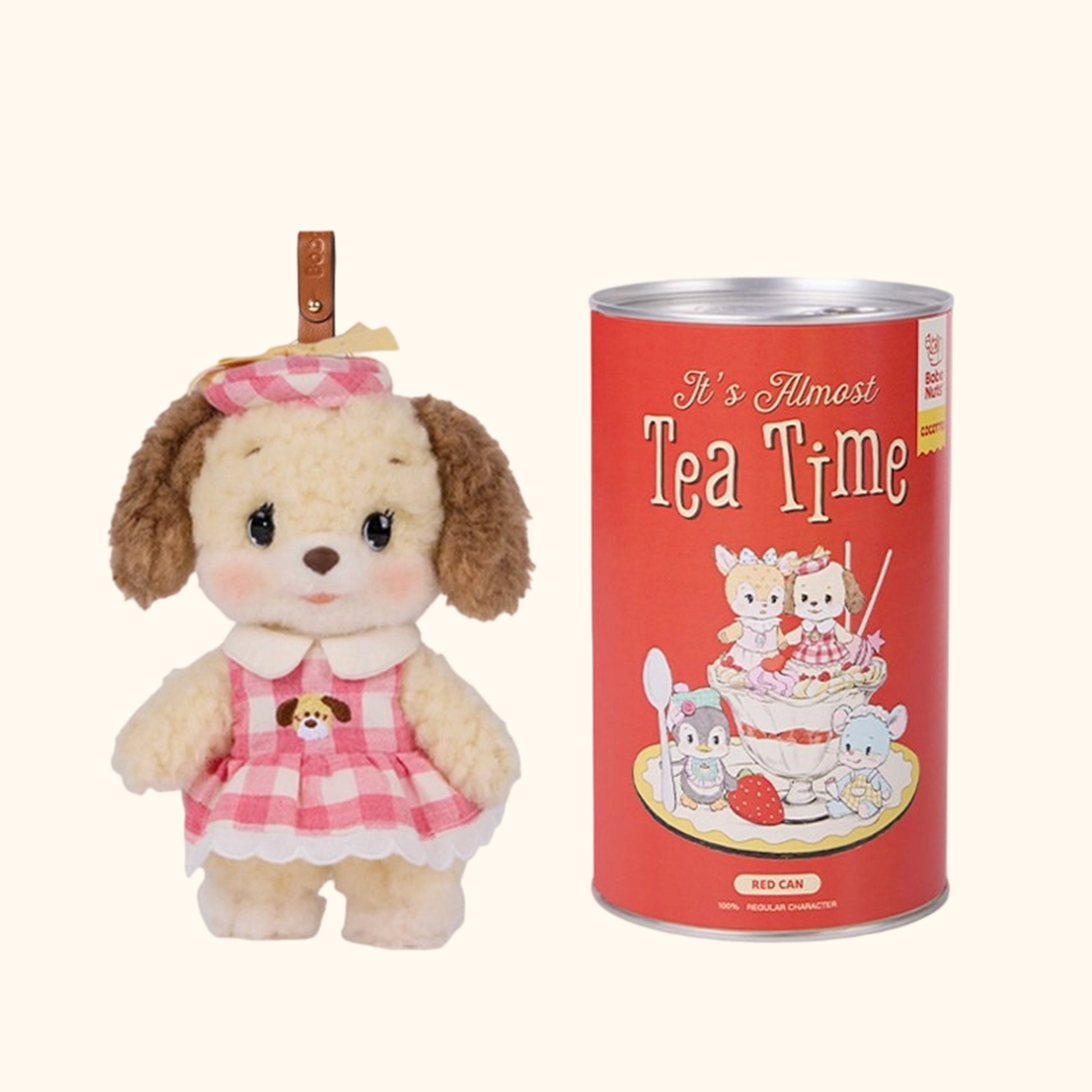 Bobo Nuts | It's Almost Tea Time Plush Toy Bag Charm 
