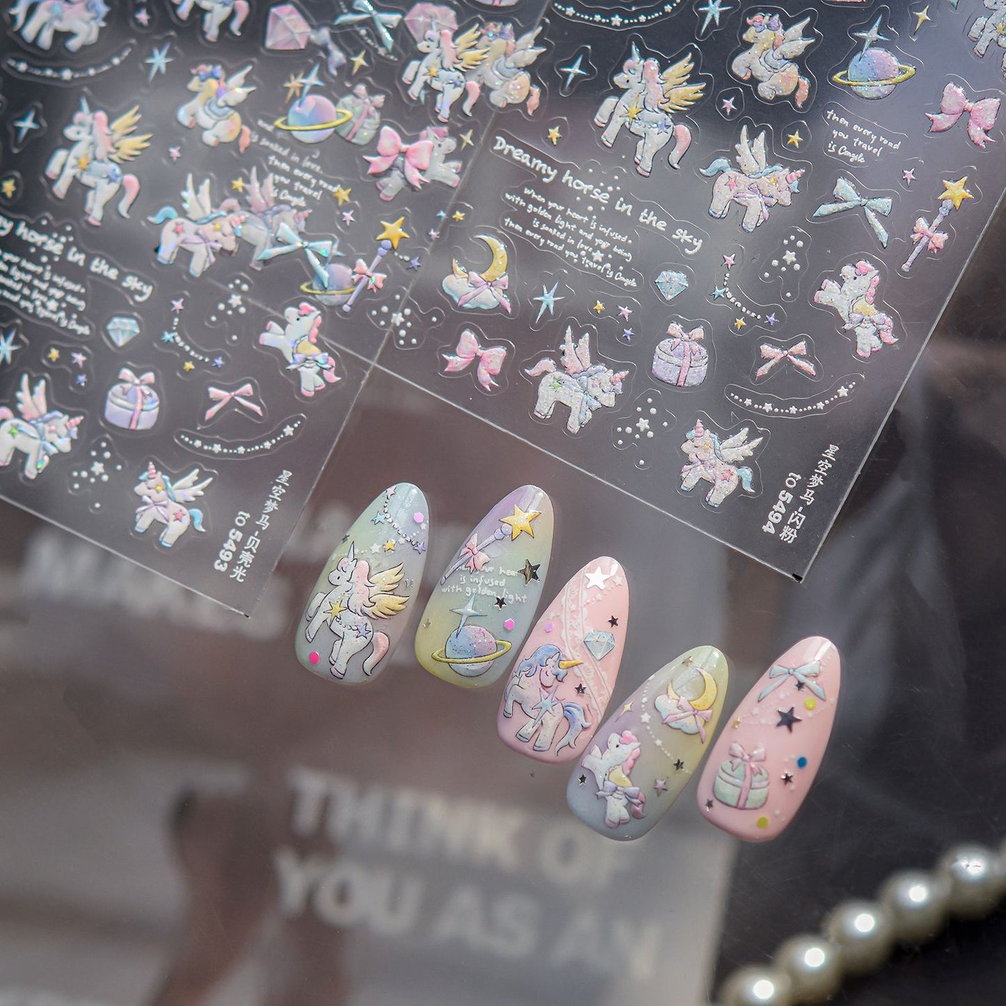 Hello Claws | Unicorn Dream Nail Deco Sticker
