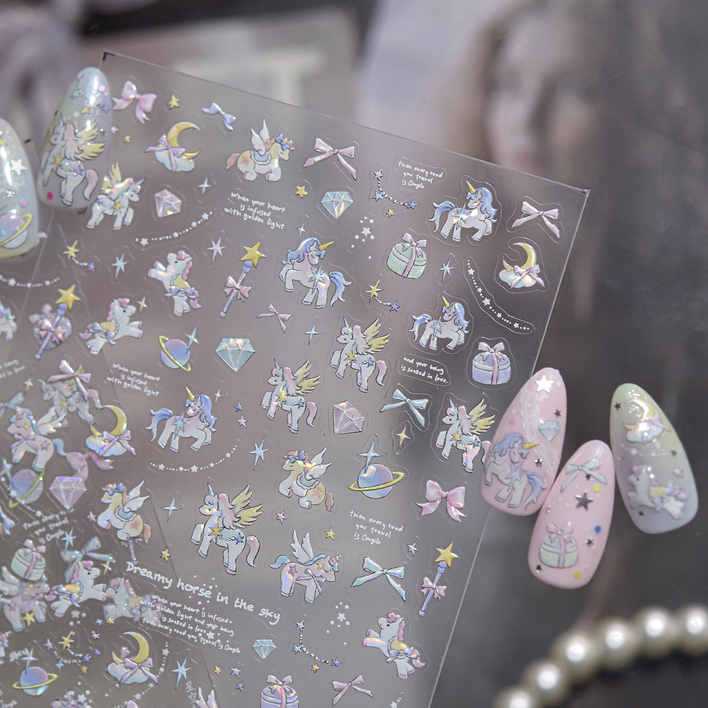 Hello Claws | Unicorn Dream Nail Deco Sticker