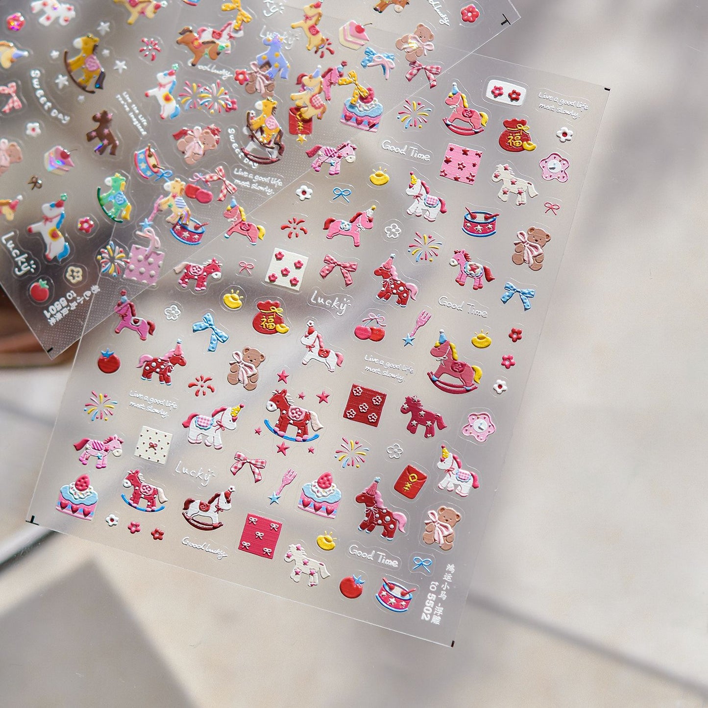 Hello Claws | Pony 5D Nail Deco Sticker