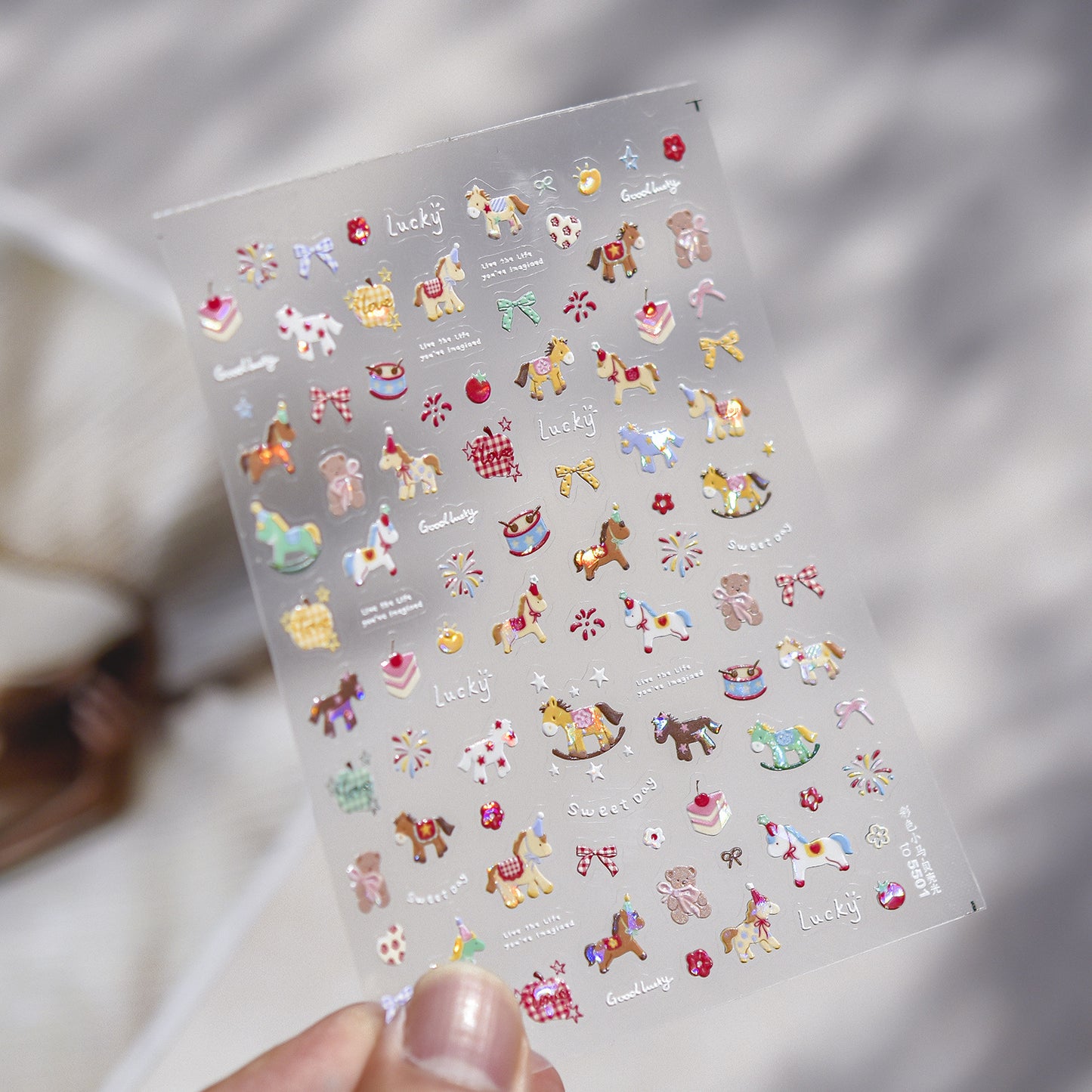 Hello Claws | Pony 5D Nail Deco Sticker