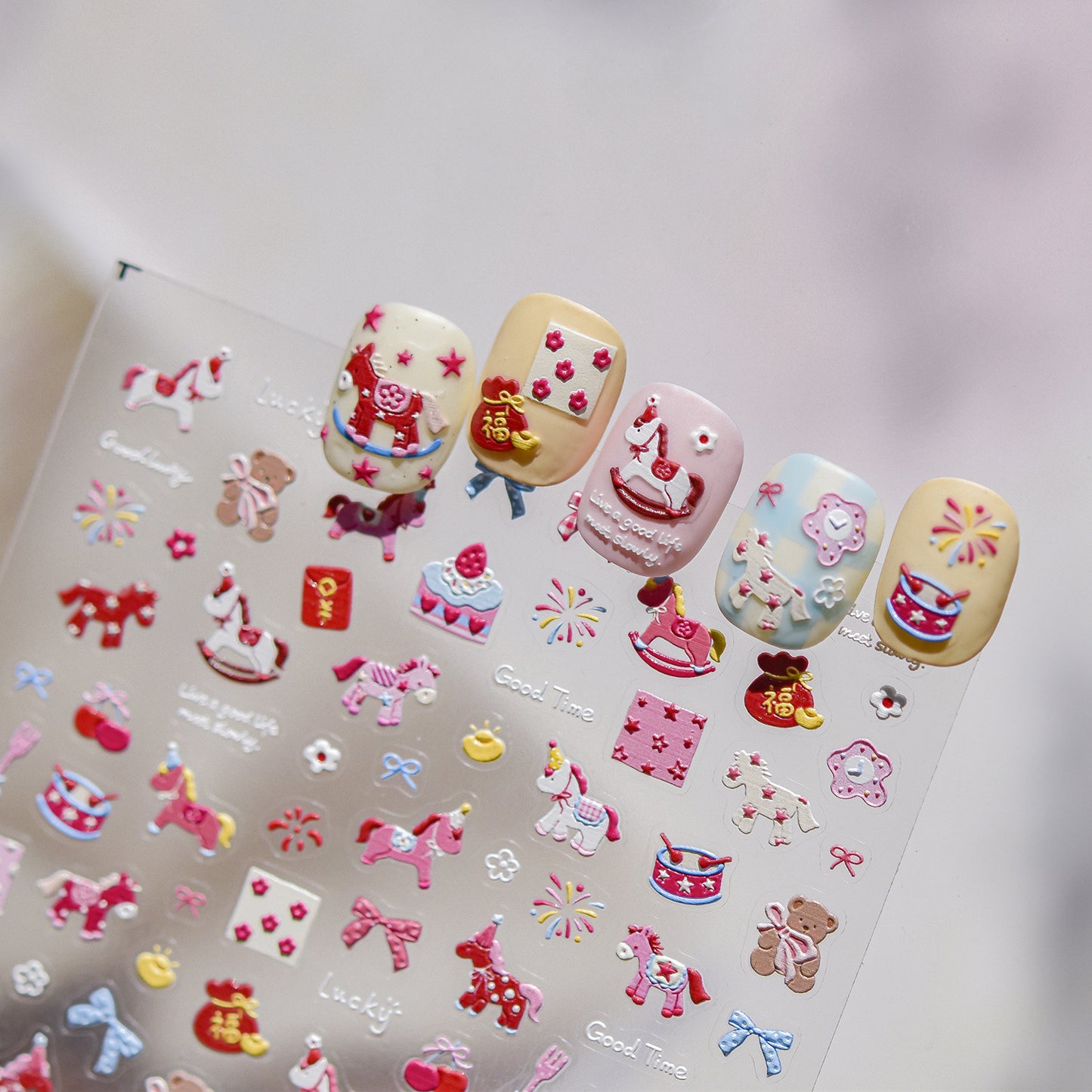 Hello Claws | Pony 5D Nail Deco Sticker