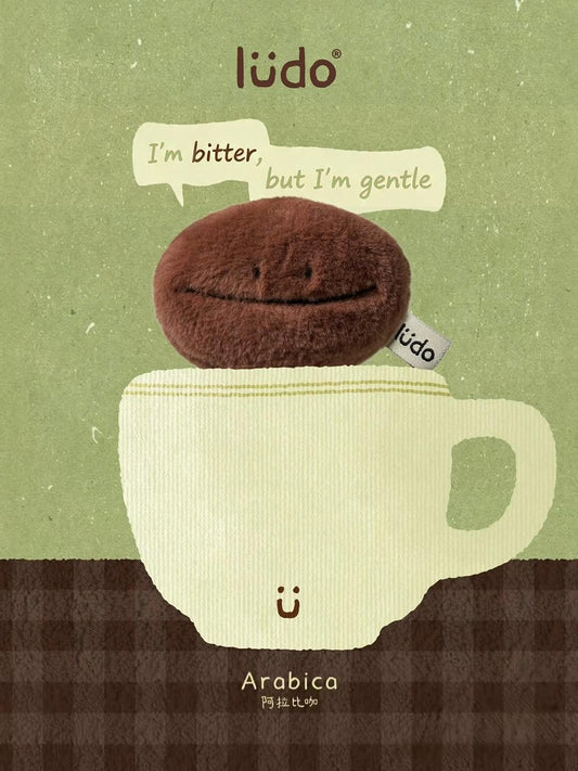 lüdo | Coffee Bean Plush Charm