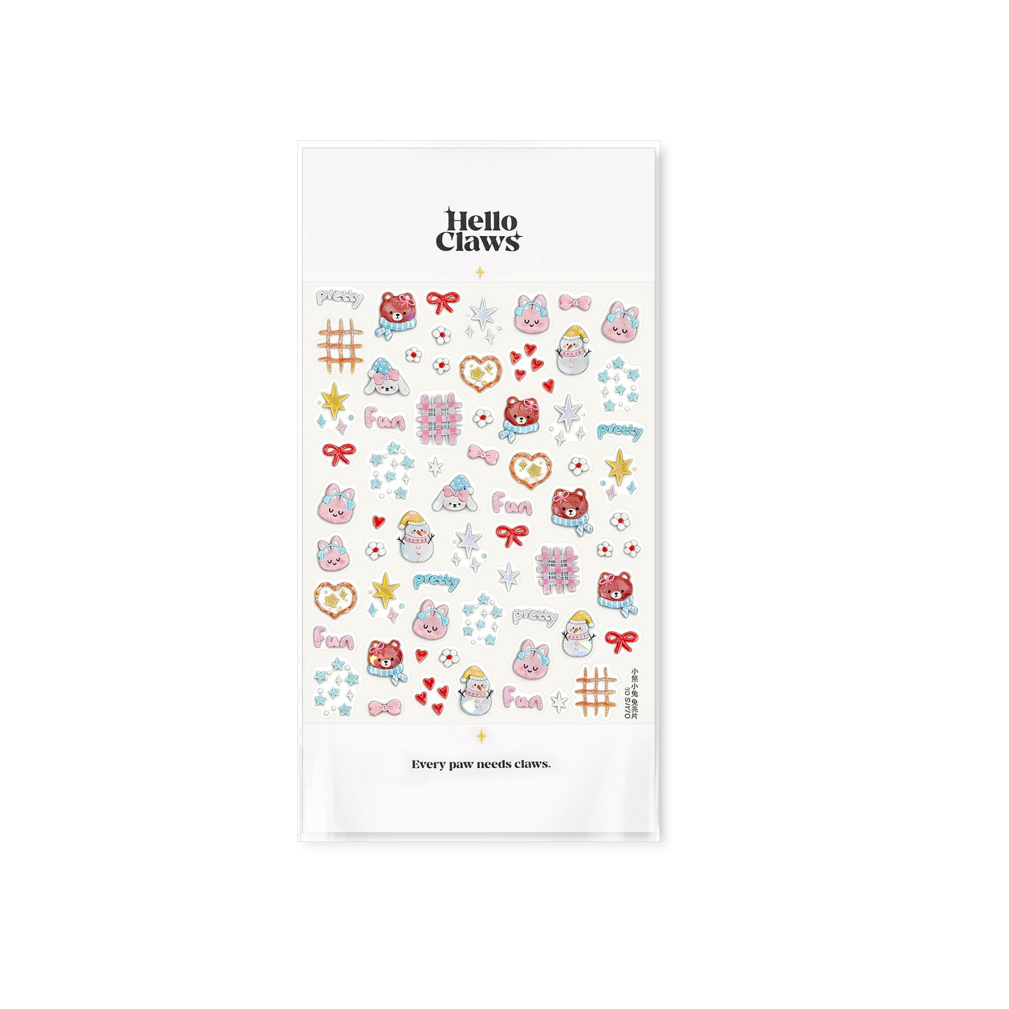 Hello Claws | Christmas Winter Nail Deco Sticker