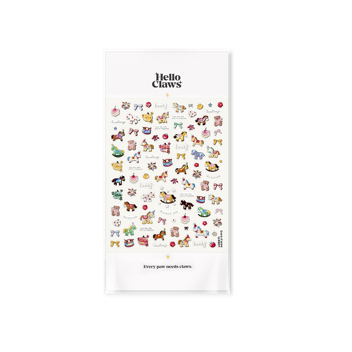 Hello Claws | Pony 5D Nail Deco Sticker