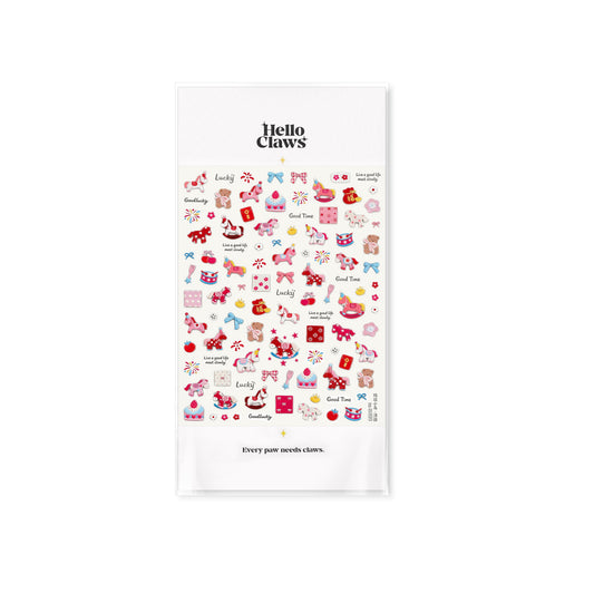 Hello Claws | Pony 5D Nail Deco Sticker