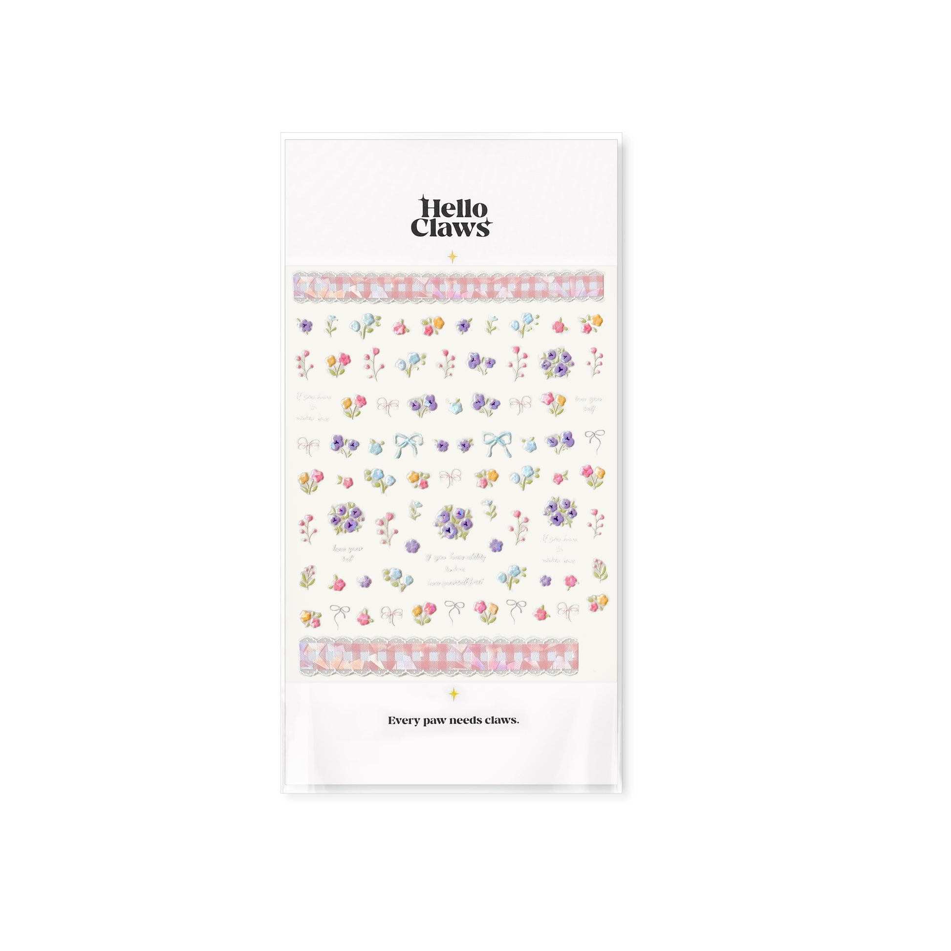 Hello Claws | Spring Flower Nail Deco Sticker 