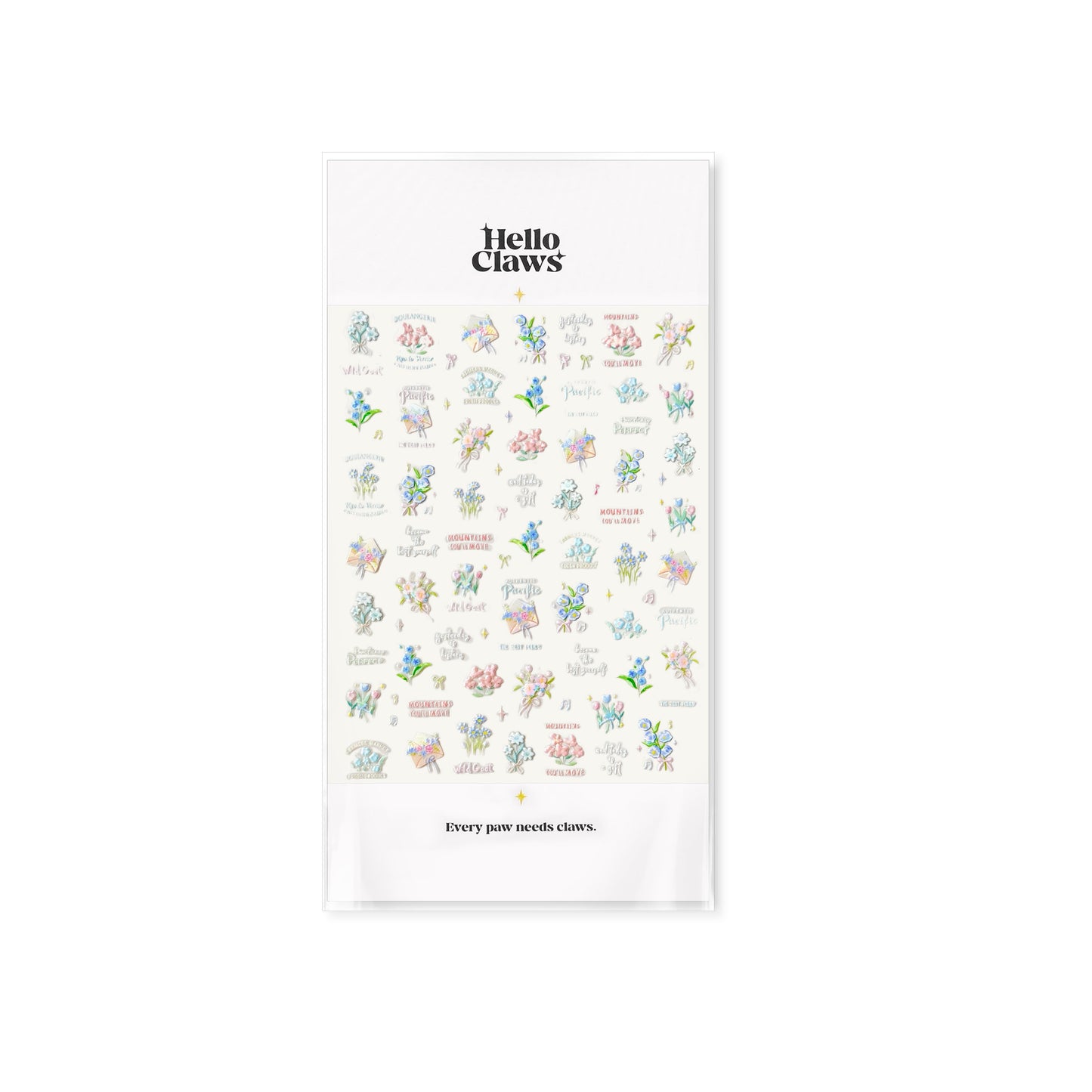 Hello Claws | Spring Flower Nail Deco Sticker 