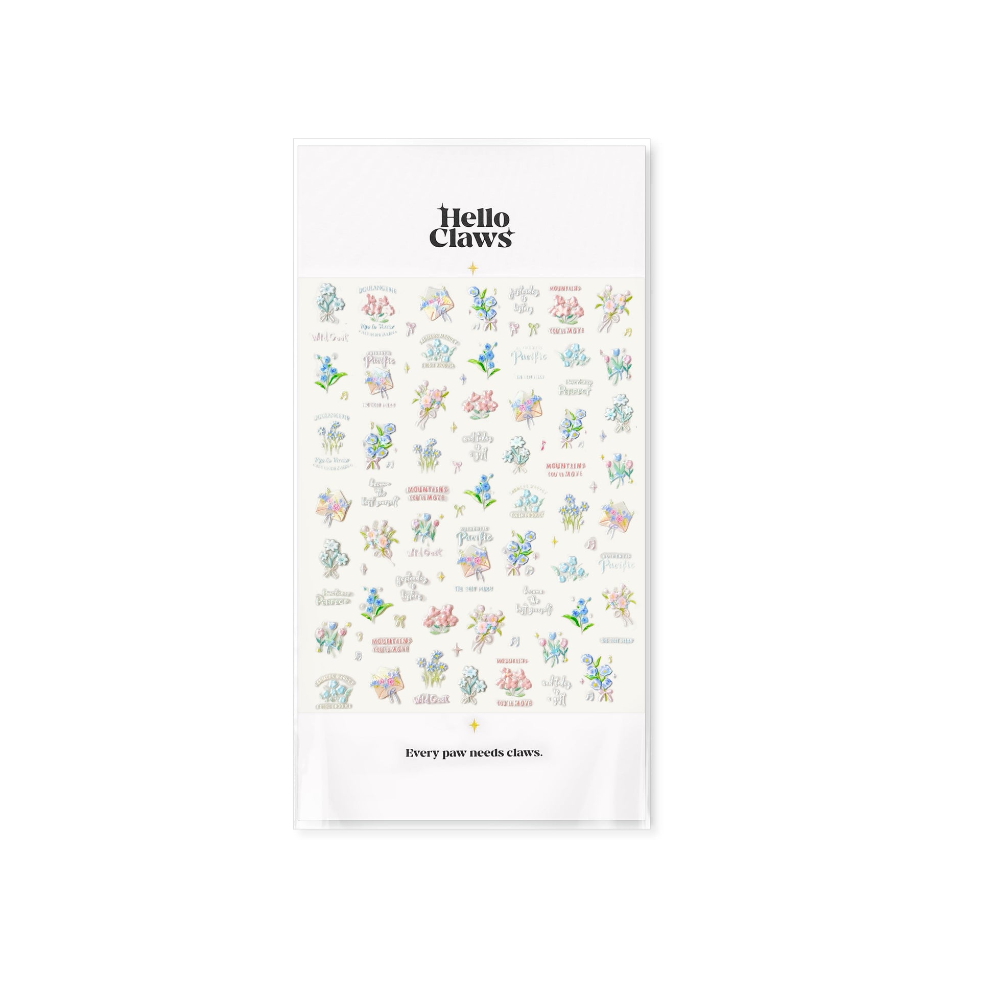 Hello Claws | Spring Flower Nail Deco Sticker 