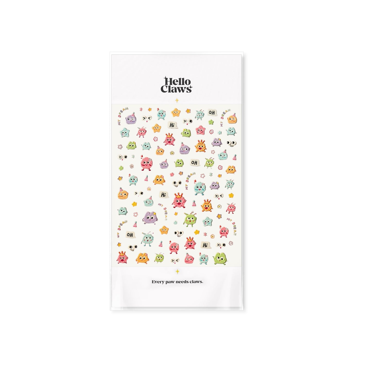 Hello Claws | Dot Graffiti Nail Deco Sticker 