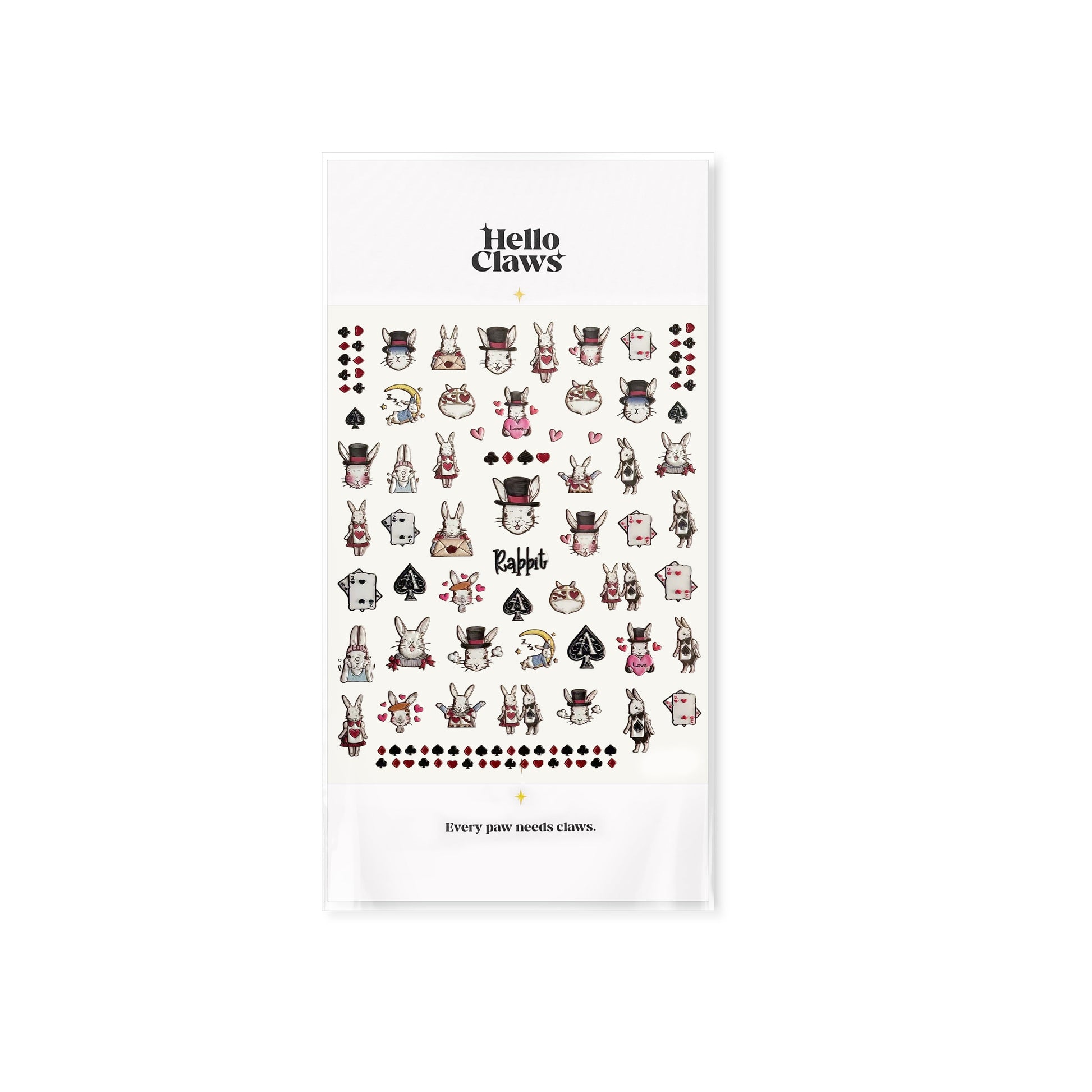 Product packaging with various illustrations and 'Hello Clove' branding on a white background