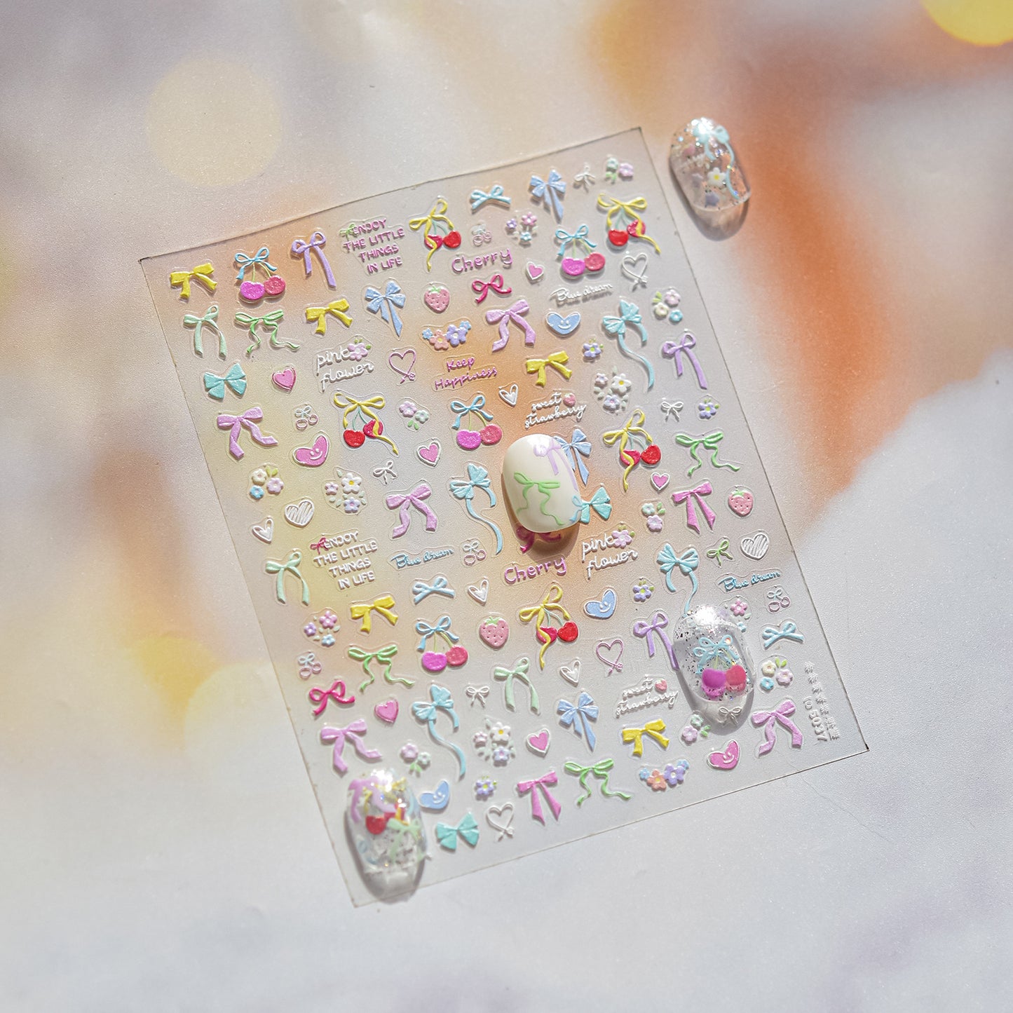 Hello Claws | Bowknot Nail Deco Sticker