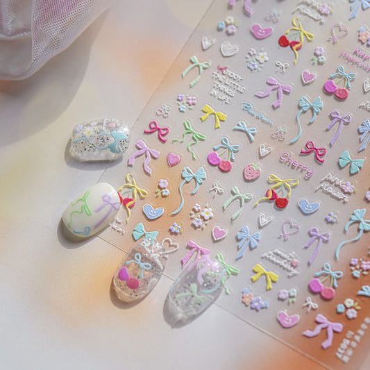 Hello Claws | Bowknot Nail Deco Sticker
