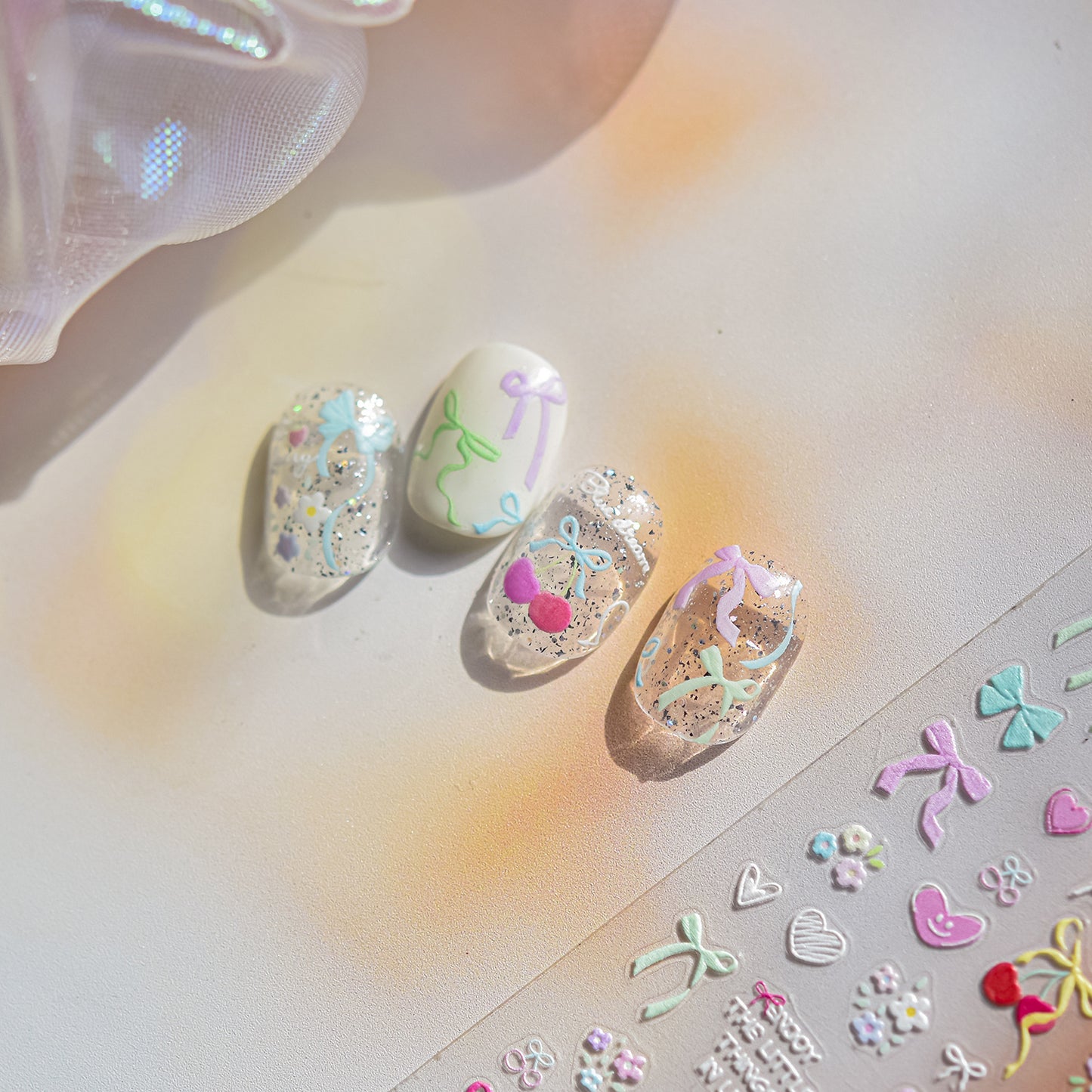 Hello Claws | Bowknot Nail Deco Sticker