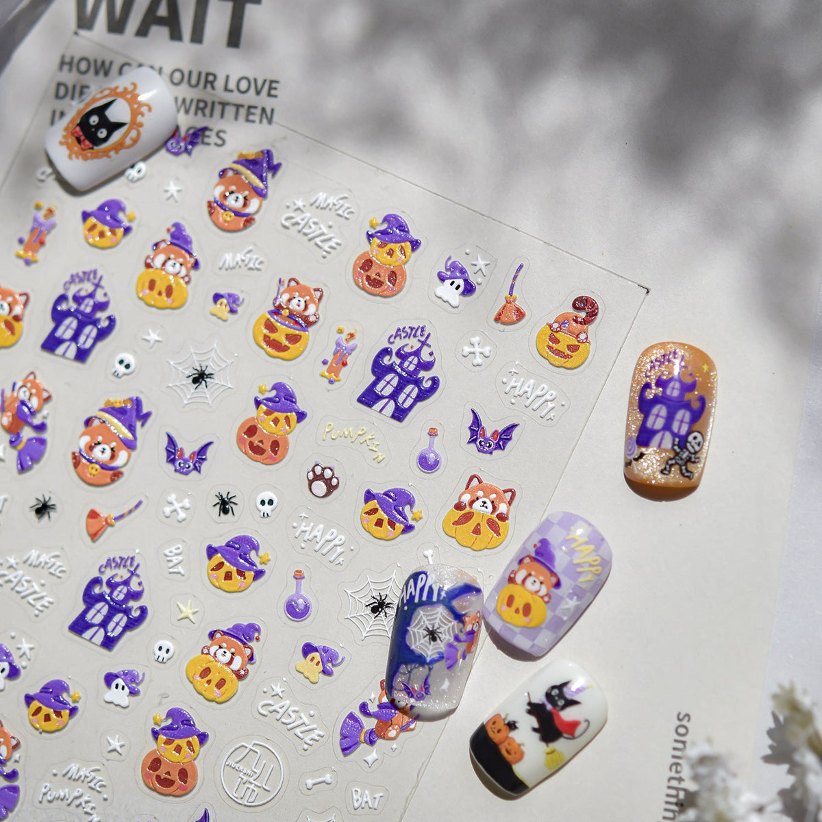 Hello Claws | Halloween Theme Nail Deco Stickers 