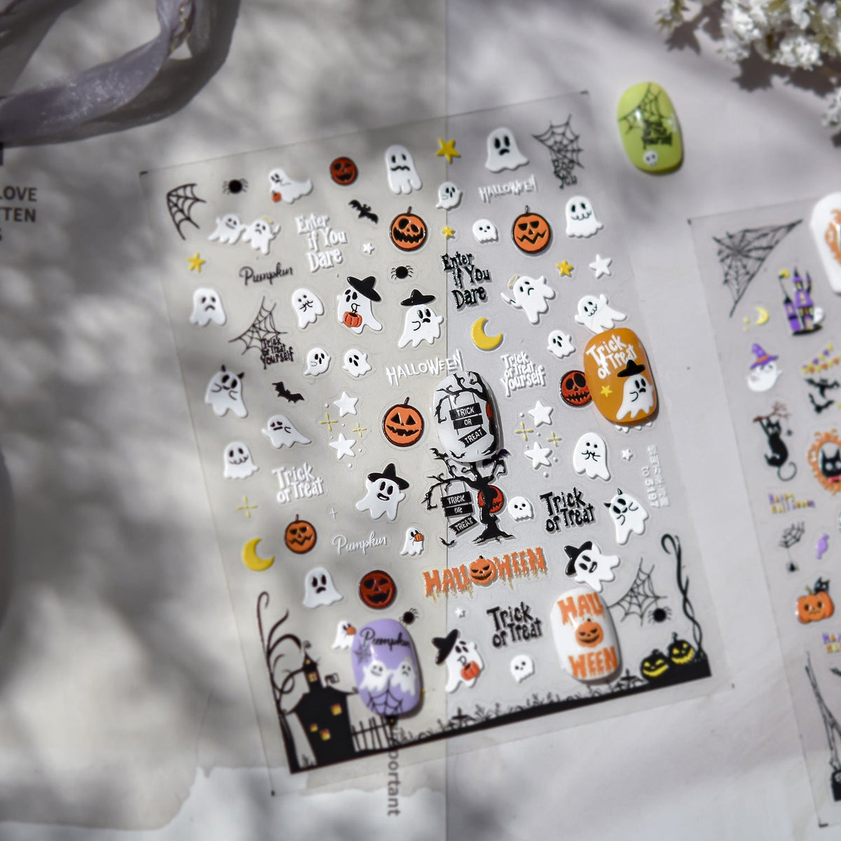 Hello Claws | Halloween Theme Nail Deco Stickers 