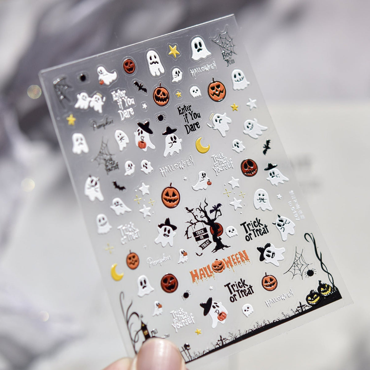 Hello Claws | Halloween Theme Nail Deco Stickers 