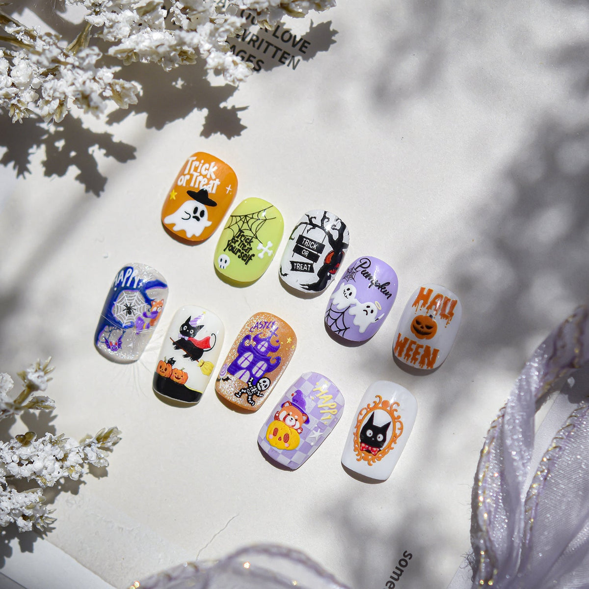 Hello Claws | Halloween Theme Nail Deco Stickers 
