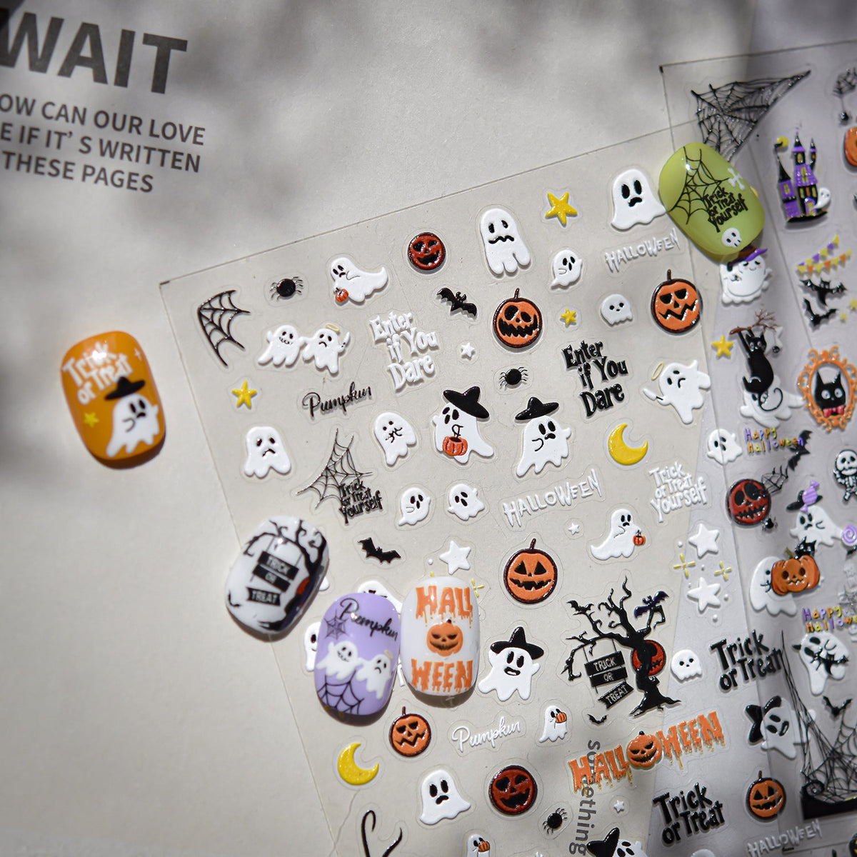 Hello Claws | Halloween Theme Nail Deco Stickers 