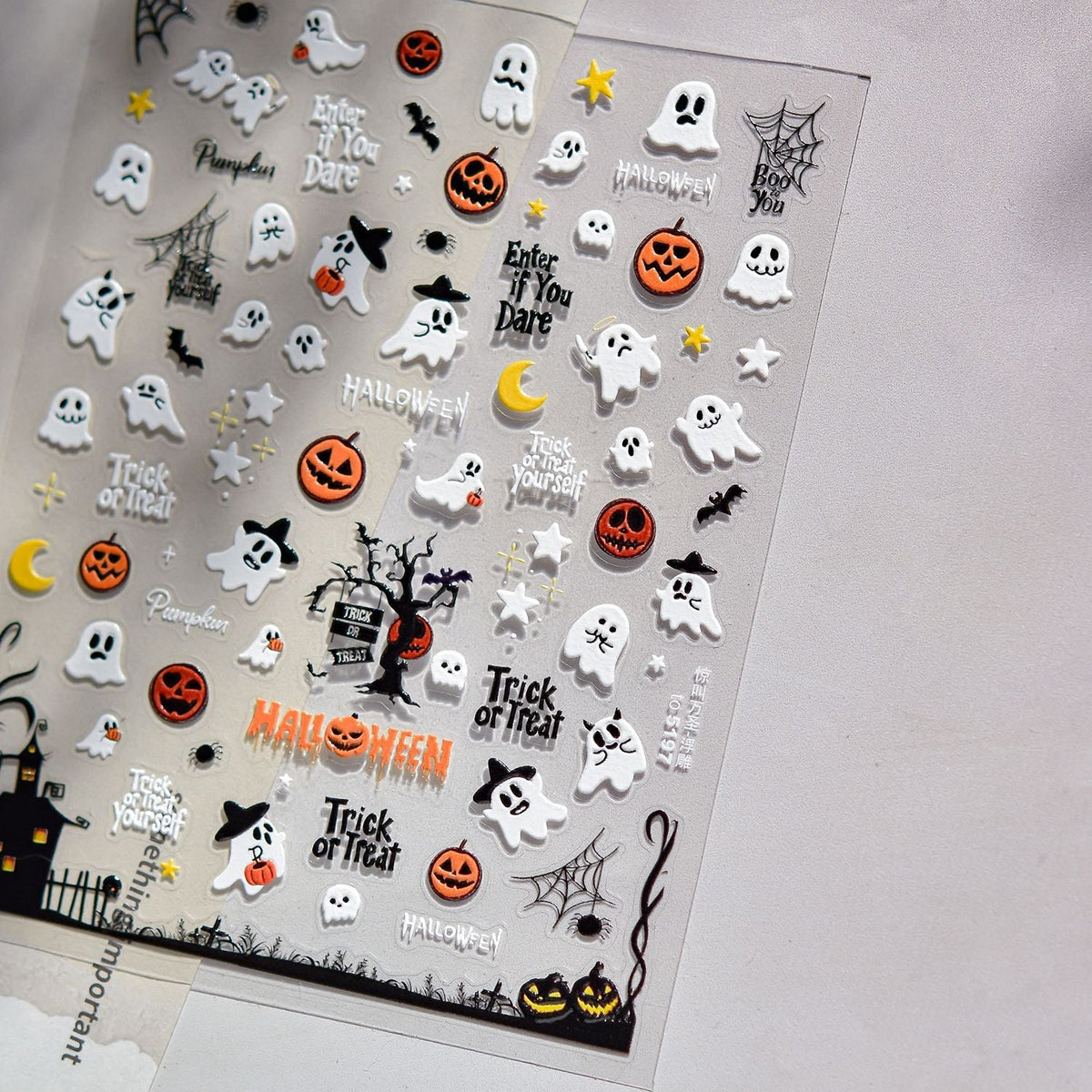 Hello Claws | Halloween Theme Nail Deco Stickers 