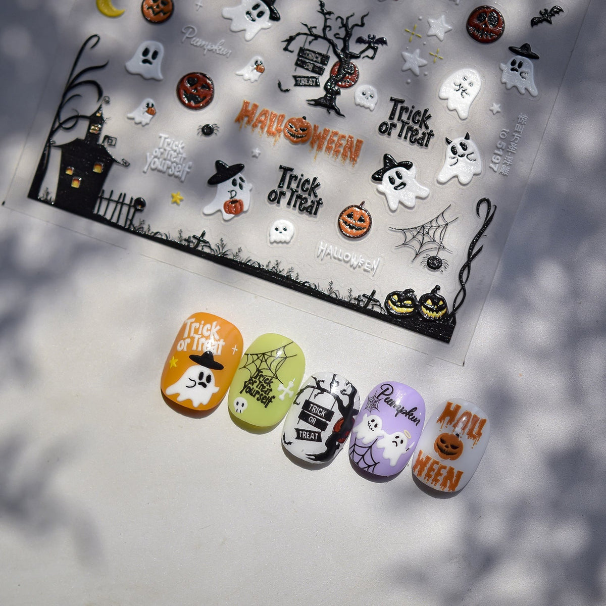 Hello Claws | Halloween Theme Nail Deco Stickers 