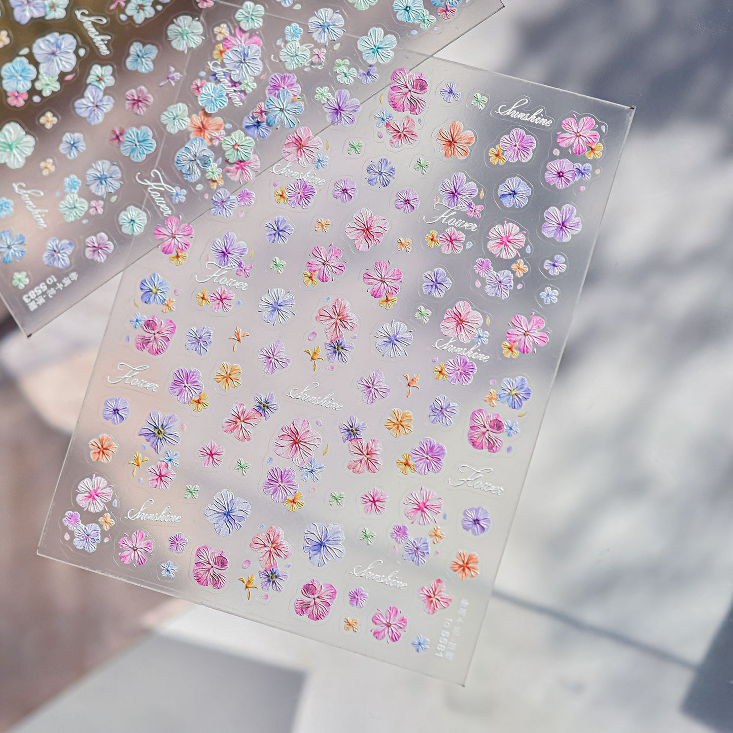 Hello Claws | Vintage Dried Flower Nail Deco Sticker