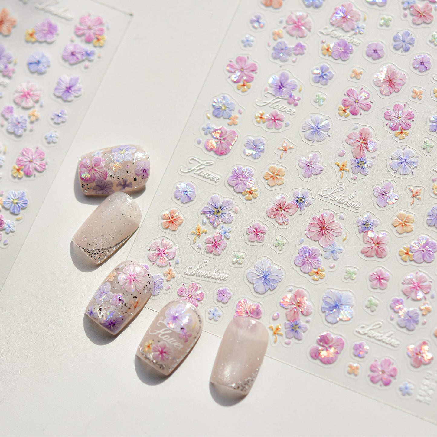 Hello Claws | Vintage Dried Flower Nail Deco Sticker
